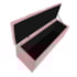 Kit Cabeceira e Calçadeira Liverpool 195 cm King Size Suede Rosa Bebê - Amarena Móveis