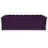 Kit Cabeceira e Calçadeira Liverpool 195 cm King Size Suede Roxo - Amarena Móveis