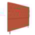 Kit Cabeceira e Calçadeira Liverpool 195 cm King Size Suede Terracota - Amarena Móveis