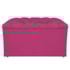 Kit Cabeceira e Calçadeira Liverpool 90 cm Solteiro Suede Pink - Amarena Móveis