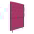 Kit Cabeceira e Calçadeira Liverpool 90 cm Solteiro Suede Pink - Amarena Móveis