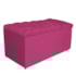 Kit Cabeceira e Calçadeira Liverpool 90 cm Solteiro Suede Pink - Amarena Móveis