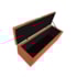 Kit Cabeceira e Calçadeira Liverpool 90 cm Solteiro Suede Terracota - Amarena Móveis