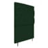 Kit Cabeceira e Calçadeira Liverpool 90 cm Solteiro Suede Verde - Amarena Móveis