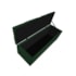 Kit Cabeceira e Calçadeira Liverpool 90 cm Solteiro Suede Verde - Amarena Móveis