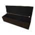 Kit Cabeceira e Calçadeira Munique 140 cm Casal Corano Marrom AM Decor