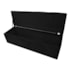 Kit Cabeceira e Calçadeira Munique 140 cm Casal Corano Preto AM Decor