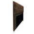 Kit Cabeceira e Calçadeira Munique 140 cm Casal Suede Marrom AM Decor