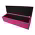 Kit Cabeceira e Calçadeira Munique 140 cm Casal Suede Pink AM Decor