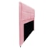 Kit Cabeceira e Calçadeira Munique 140 cm Casal Suede Rosa Bebê AM Decor