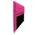 Kit Cabeceira e Calçadeira Munique 160 cm Queen Size Suede Pink AM Decor