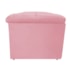 Kit Cabeceira e Calçadeira Munique 160 cm Queen Size Suede Rosa Bebê AM Decor