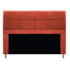 Kit Cabeceira e Calçadeira Munique 160 cm Queen Size Suede Terracota AM Decor