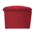 Kit Cabeceira e Calçadeira Munique 160 cm Queen Size Suede Vermelho AM Decor