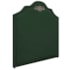 Kit Cabeceira e Calçadeira Solteiro Orlando P02 90 cm para cama Box Suede Verde - Amarena Móveis