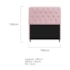 Kit Cabeceira Estofado Lady e Recamier Ari 140 cm Casal Suede Rosa Bebê - Amarena Móveis