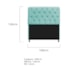 Kit Cabeceira Estofado Lady e Recamier Ari 160 cm Queen Size Suede Azul Tiffany - Amarena Móveis