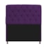 Kit Cabeceira Estofado Lady e Recamier Ari 160 cm Queen Size Suede Roxo - Amarena Móveis