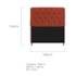 Kit Cabeceira Estofado Lady e Recamier Ari 160 cm Queen Size Suede Terracota - Amarena Móveis