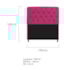 Kit Cabeceira Estofado Lady e Recamier Ari 195 cm King Size Suede Pink - Amarena Móveis