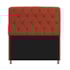 Kit Cabeceira Estofado Lady e Recamier Ari 195 cm King Size Suede Terracota - Amarena Móveis