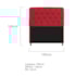 Kit Cabeceira Estofado Lady e Recamier Ari 195 cm King Size Suede Vermelho - Amarena Móveis