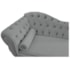 Kit Diva Recamier Juliana 120cm Lado Direito e 01 Poltrona Classic Corano Cinza - Amarena Móveis