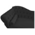 Kit Diva Recamier Juliana 120cm Lado Direito e 01 Poltrona Classic Corano Preto - Amarena Móveis