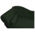 Kit Diva Recamier Juliana 120cm Lado Direito e 2 Poltronas Classic Linho Verde - Amarena Móveis