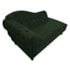 Kit Diva Recamier Juliana 120cm Lado Direito e 2 Poltronas Classic Linho Verde - Amarena Móveis