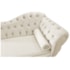 Kit Diva Recamier Juliana 120cm Lado Esquerdo e 01 Poltrona Classic Corano Bege - Amarena Móveis