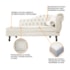 Kit Diva Recamier Juliana 120cm Lado Esquerdo e 01 Poltrona Classic Corano Bege - Amarena Móveis