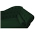 Kit Diva Recamier Juliana 120cm Lado Esquerdo e 1 Poltrona Classic Suede Verde - Amarena Móveis