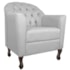 Kit Diva Recamier Juliana 140cm Lado Esquerdo e 02 Poltronas Julia Corano Branco - Amarena Móveis
