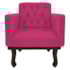 Kit Diva Recamier Juliana 160cm Lado Direito e 01 Poltrona Classic Suede Pink - Amarena Móveis