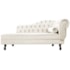 Kit Diva Recamier Juliana 160cm Lado Esquerdo e 01 Poltrona Classic Corano Bege - Amarena Móveis
