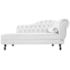 Kit Diva Recamier Juliana 160cm Lado Esquerdo e 01 Poltrona Classic Corano Branco - Amarena Móveis