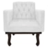 Kit Diva Recamier Juliana 160cm Lado Esquerdo e 01 Poltrona Classic Corano Branco - Amarena Móveis