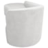 Kit Divã Recamier Orgânico França 140cm Lado Esquerdo e 2 Poltronas Amore Bouclé Branco