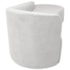 Kit Divã Recamier Orgânico França 160cm Lado Direito e 2 Poltronas Amore Bouclé Branco