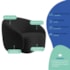 Kit Divã Recamier Orgânico França 160cm Lado Esquerdo e 2 Poltronas Amore Linho Preto