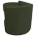 Kit Divã Recamier Orgânico França 160cm Lado Esquerdo e 2 Poltronas Amore Linho Verde