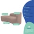 Kit Divã Recamier Orgânico França 180cm Lado Esquerdo e 2 Poltronas Amore Linho Rosê