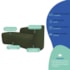 Kit Divã Recamier Orgânico França 180cm Lado Esquerdo e 2 Poltronas Amore Linho Verde
