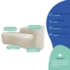 Kit Divã Recamier Orgânico França 200cm Lado Esquerdo e 2 Poltronas Amore Bouclé Bege