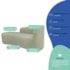 Kit Divã Recamier Orgânico França 200cm Lado Esquerdo e 2 Poltronas Amore Bouclé Verde Oliva