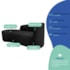 Kit Divã Recamier Orgânico França 220cm Lado Esquerdo e Poltrona Amore Linho Preto