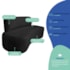 Kit Recamier Curvo Amsterdã 130cm e 2 Poltrona Amore Luxo Linho Preto