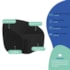 Kit Recamier Curvo Sala de Estar Inglaterra 150cm Lado Direito e 2 Poltronas Orgânica Luxo Amore Bouclé Preto
