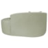 Kit Recamier Curvo Sala de Estar Inglaterra 150cm Lado Direito e 2 Poltronas Orgânica Luxo Amore Bouclé Verde Oliva